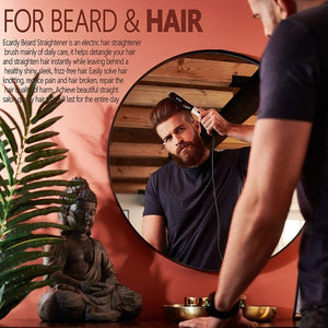 2 in 1 outlet hair & beard straightener