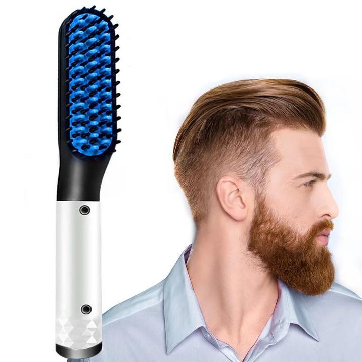 Pro Beard Straightener - 2 In 1 - For Australian Men