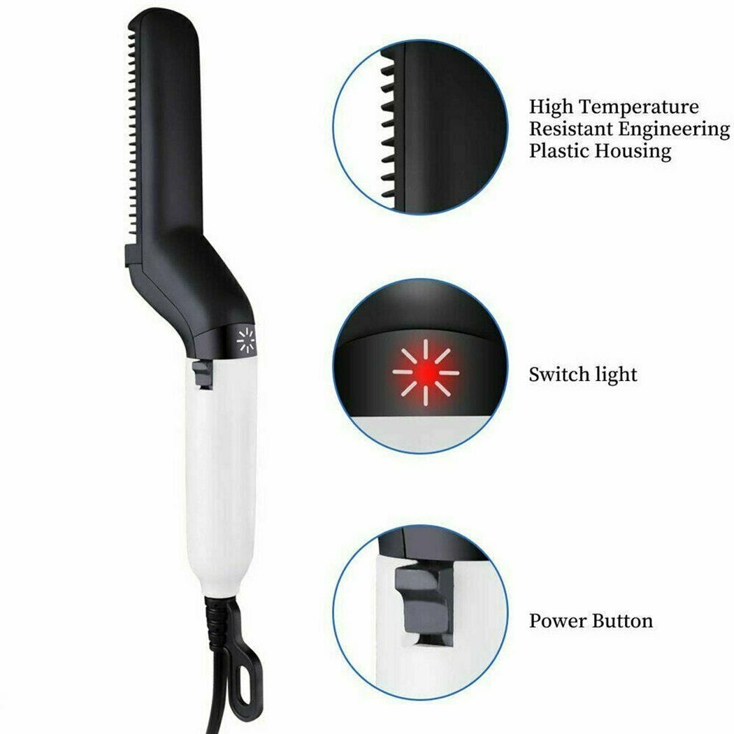 Beard Straightener - 2 in 1 For Beard and Hair